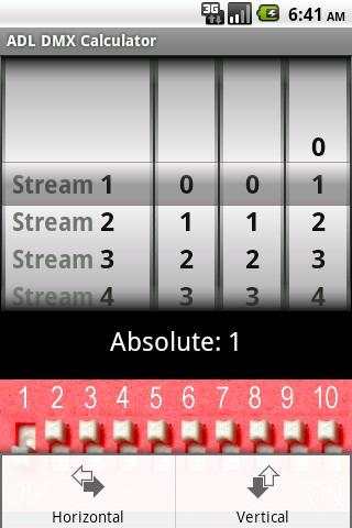 ADL DMX Calculator screenshot 3