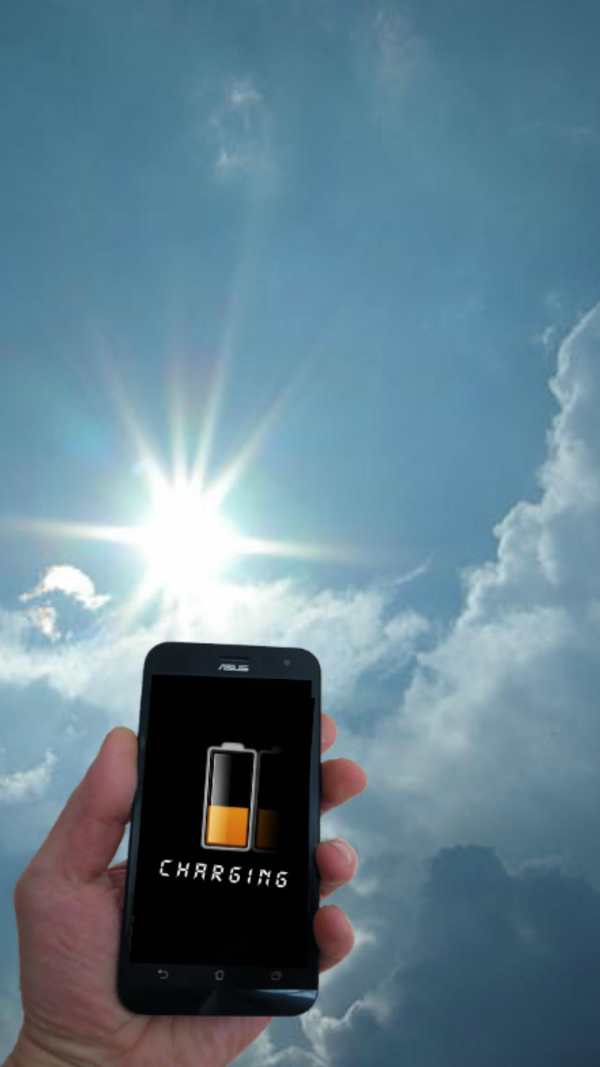 Solar Battery Charger Prank screenshot 1