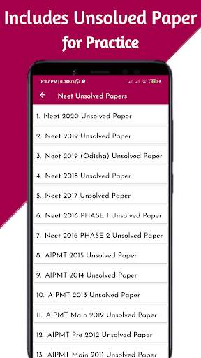 NEET Previous Year Papers Offline (1998-2021) screenshot 6
