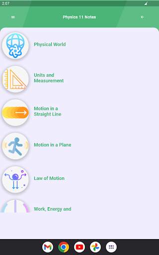 Class 11 Physics Notes 12 تصوير الشاشة