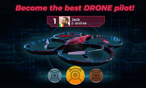 RC Drone Air Racing - Flight Pilot Space Clash screenshot 15