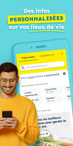 PagesJaunes – recherche locale 2 تصوير الشاشة