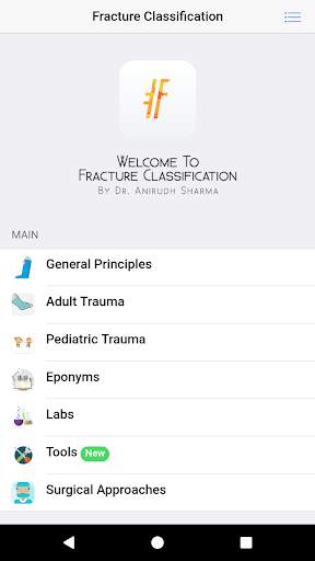 Fracture Classification (FC) screenshot 1