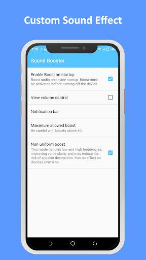 Volume Booster  - Mobile Sound Increase screenshot 1