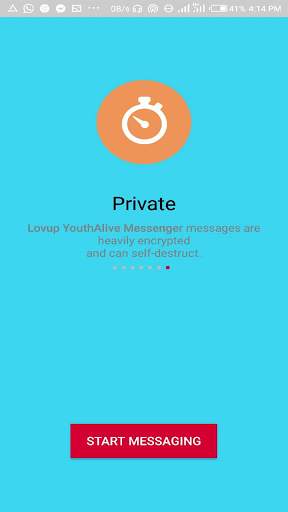 Lovup YouthAlive Messenger screenshot 4