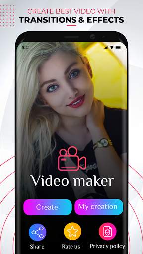 Photo video maker 2021 screenshot 1
