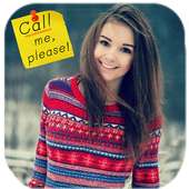 HOT women numbers phone dating icon