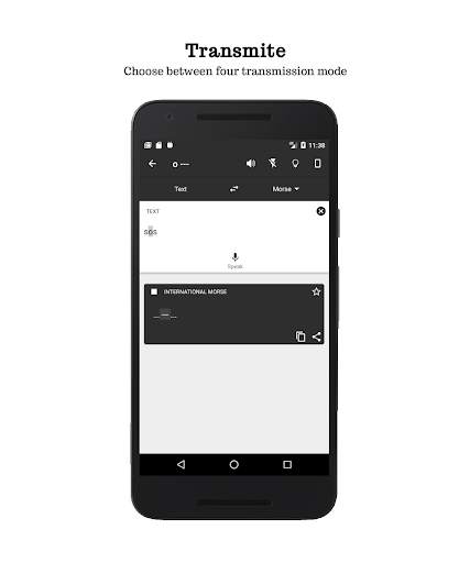 Morse Translator - Morse Code & Editable Alphabet screenshot 3