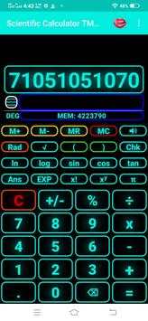 Talking Scientific Calculator TM скриншот 8