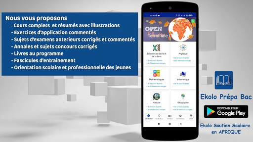 Ekolo Soutien Scolaire: Cours, Exercices, Sujets screenshot 17