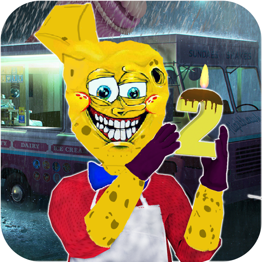 Hello Sponge Ice Scream 2 - Horror Neighbor Game icon