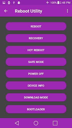 Reboot Utility screenshot 7