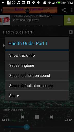 Hadith Collection screenshot 2