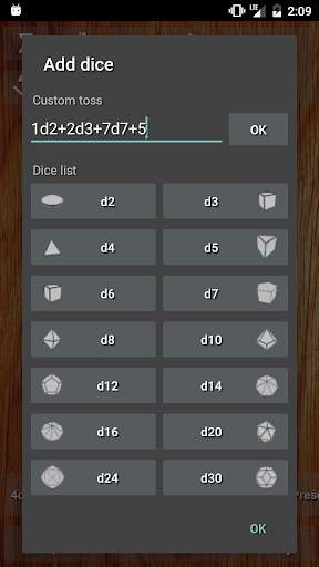 DnDice - 3D RPG Dice Roller screenshot 7