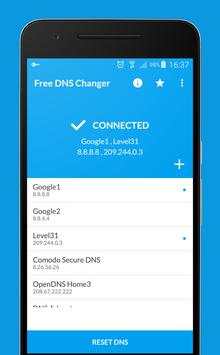Free DNS Changer (no root 3g/wifi) screenshot 2