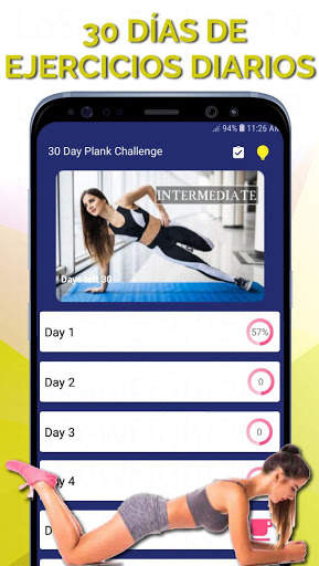 Súper Reto Plancha 30 dias para mujer – gratis screenshot 2
