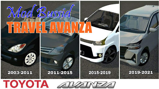 Mod Avanza Travel Bussid 2023 screenshot 4