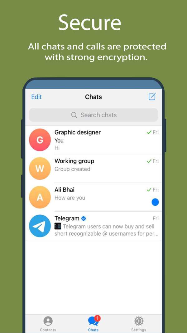 Telgram Lite - Messenger screenshot 6