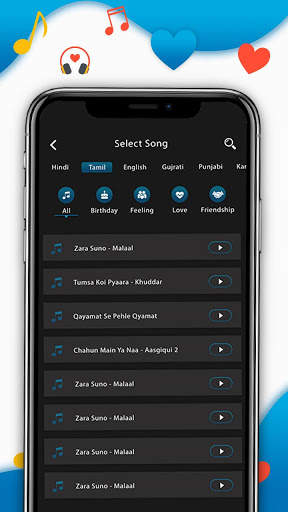 Lyrical Photo Video Status Maker With Music screenshot 2
