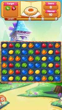Match 3 Games - Panda Fruit Crush screenshot 2