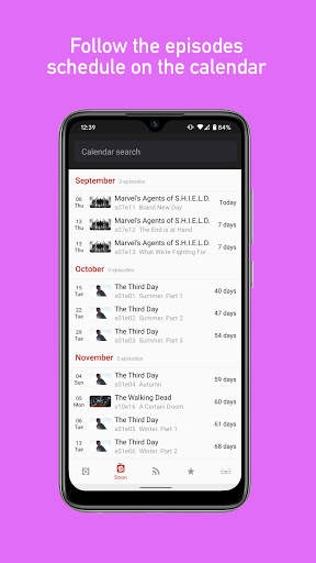 MyShows — TV Shows tracker screenshot 2