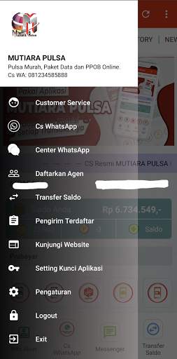 MUTIARA PULSA:Agen Pulsa Murah screenshot 4