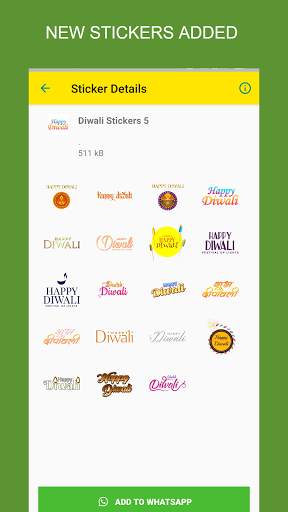 Diwali Stickers For Whatsapp HappyDiwali Sticker🪔 screenshot 8