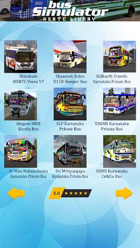 Bus Simulator Ksrtc Livery screenshot 6