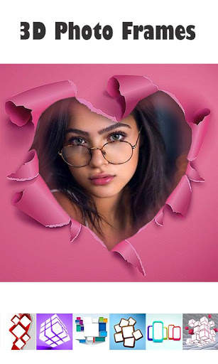 3D  Photo Frame Photo Editor screenshot 1