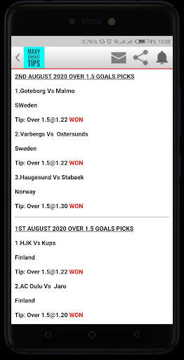 Maxy Betting Tips: Soccer  Surebet Predictions. screenshot 3