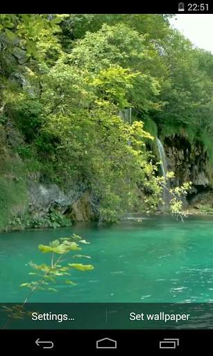 Waterfall Video Live Wallpaper screenshot 1