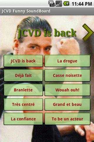 Jean-Claude Funny Soundboard screenshot 1