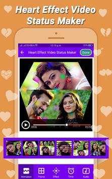 Heart Effect Video Status Maker screenshot 5