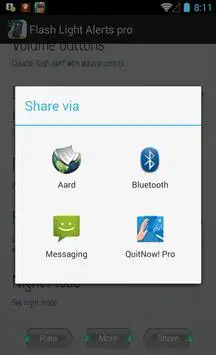 Flash Light Alerts pro 5 تصوير الشاشة