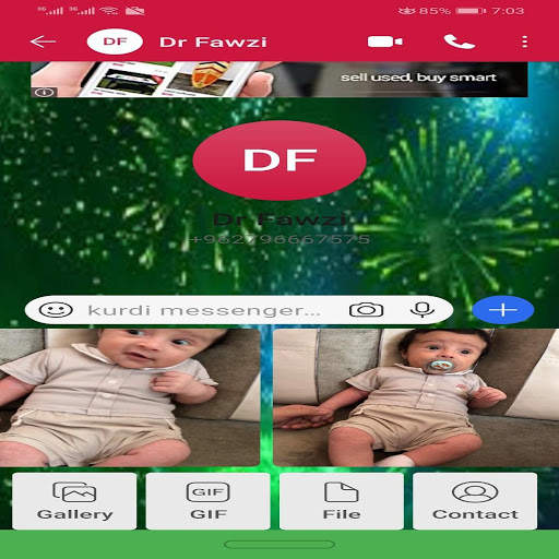 Kurdi messenger screenshot 2