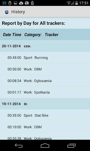 Simple Time Tracker FREE screenshot 8