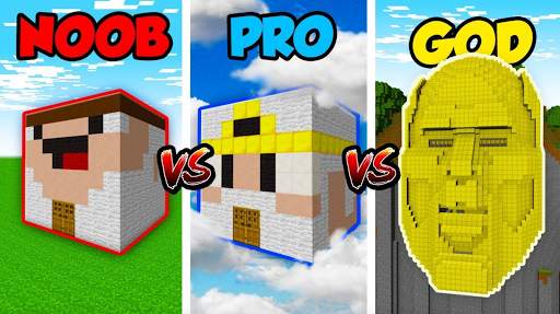 Noob vs Pro vs Hacker: DanOMG Best Videos screenshot 1
