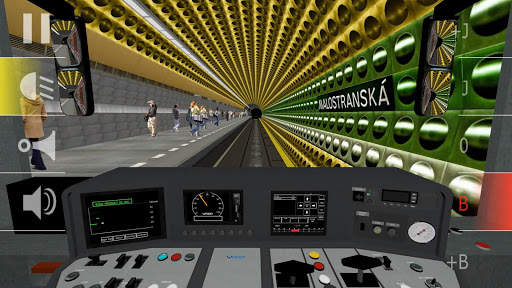 Subway Simulator Prague Metro स्क्रीनशॉट 4