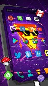 Colorful Pixel Art Theme screenshot 1