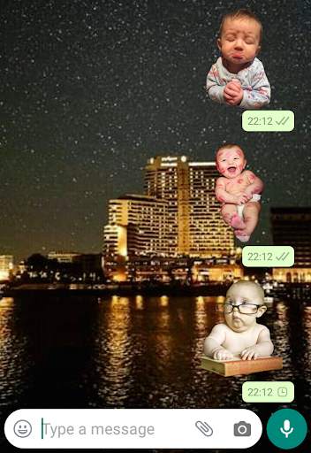 stickers babies for whatsapp screenshot 1