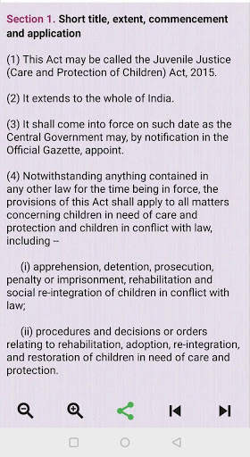 Juvenile Justice Act 2015 скриншот 5