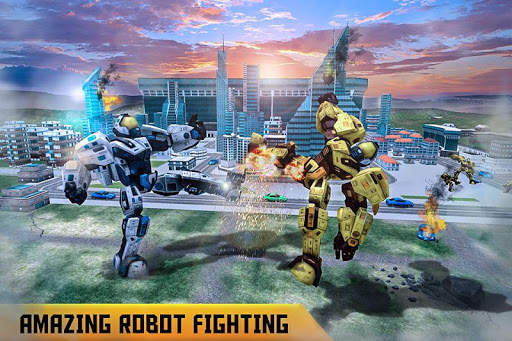 US Police Dog Robot Transform Cop Game screenshot 4