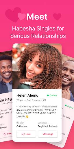 Kum Neger | ቁም ነገር - Dating 2 تصوير الشاشة