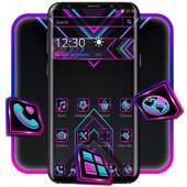 Neon Purple Diamond Business Theme 1.1.4