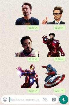 Avengers stickers screenshot 2