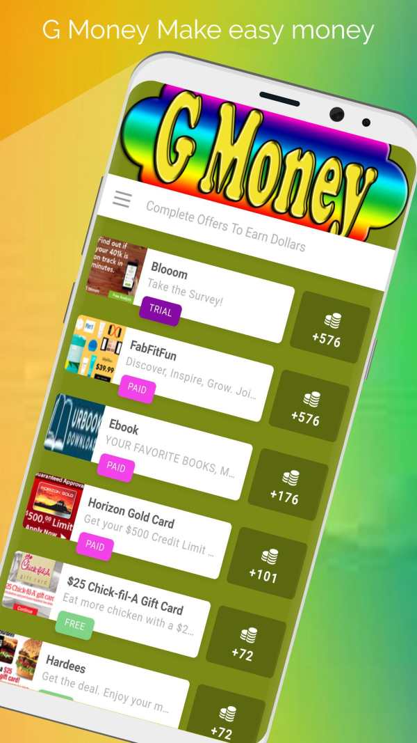 QuickThoughts G Money - App that pays you Money स्क्रीनशॉट 4