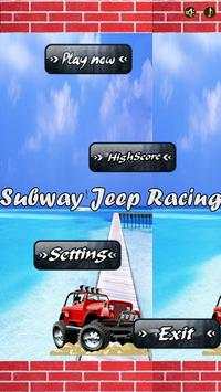Subway Jeep Racing screenshot 1