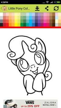Little Pony Coloring screenshot 2