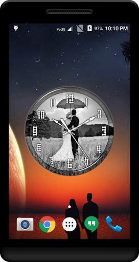 Romantic Clock Live Wallpaper screenshot 4