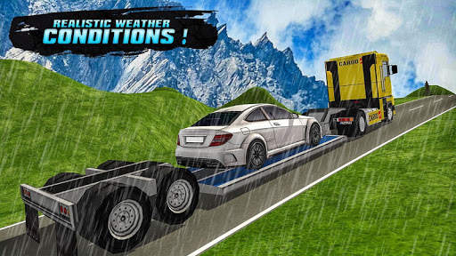 Offroad Cargo Truck Driver:Uphill Logging Truck 3D screenshot 1